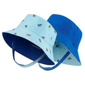 Nike Dri-FIT Boys Toddler Reversible Sun Bucket Hat Blue 7A2721-C3L
